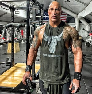 Image post by @therock on Instagram