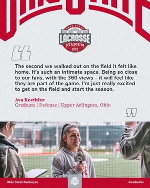 Image post by @OhioStateWLAX on Twitter