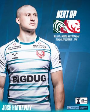 Image post by @officialgloucesterrugby on Instagram