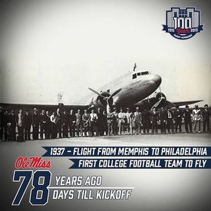 Image post by @olemissfb on Instagram