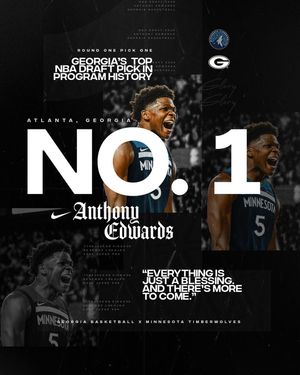 Image post by @ugabasketball on Instagram
