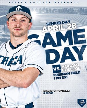 Image post by @ithacabaseball on Instagram