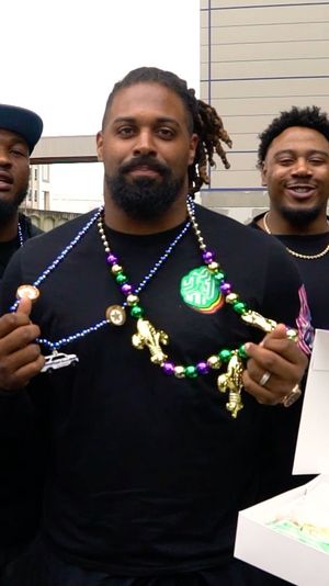 Video post by @saints on Instagram