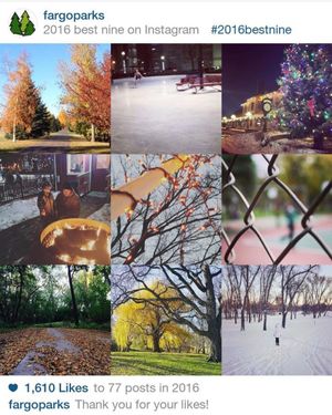 Image post by @fargoparks on Instagram