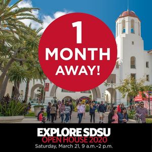 Image post by @sdsuadmissions on Instagram