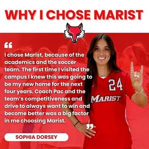 Image post by @maristwomenssoccer on Instagram