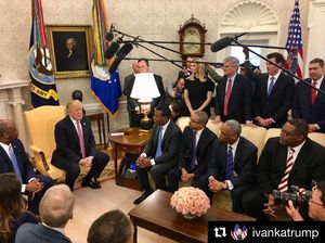 Image post by @realdonaldtrump on Instagram