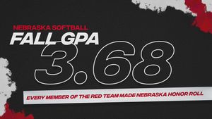 Image post by @huskersoftball on Twitter