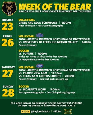 Image post by @baylorathletics on Instagram