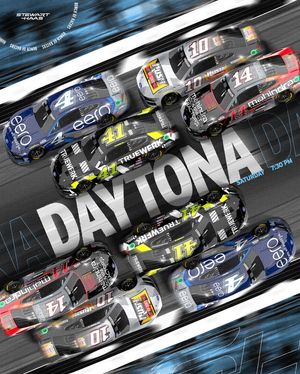 Image post by @stewarthaasracing on Instagram