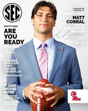 Image post by @olemissfb on Instagram