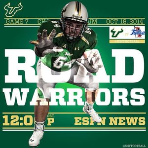 Image post by @usfathletics on Instagram