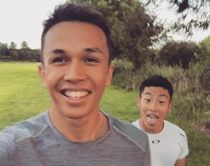 Image post by @alex_albon on Instagram