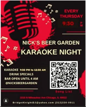 Image post by @nicksbeergarden on Instagram