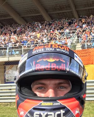 Image post by @maxverstappen1 on Instagram
