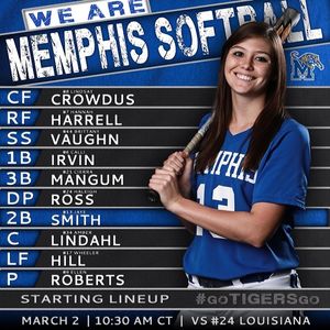 Image post by @memphissoftball on Instagram