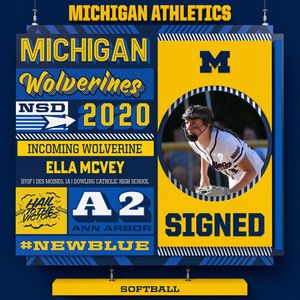 Image post by @umichsoftball on Instagram