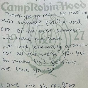 Image post by @camprobinhoodnh on Instagram