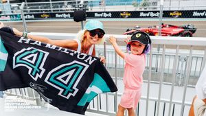 Image post by @f1miami on Twitter