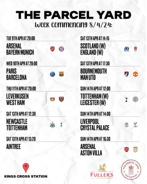 Image post by @theparcelyardpub on Instagram