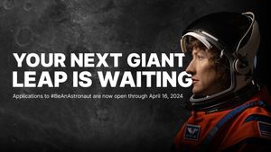Image post by @NASA on Twitter