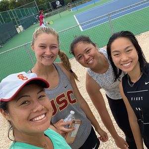 Image post by @uscwomenstennis on Instagram