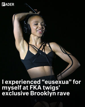 Image post by @thefader on Instagram