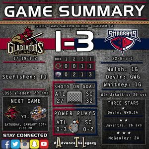 Image post by @atlgladiators on Instagram