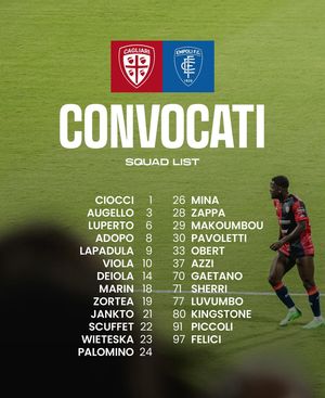 Image post by @cagliaricalcio on Instagram
