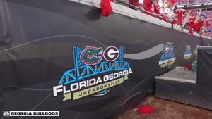 Video post by @ugaathletics on Twitter