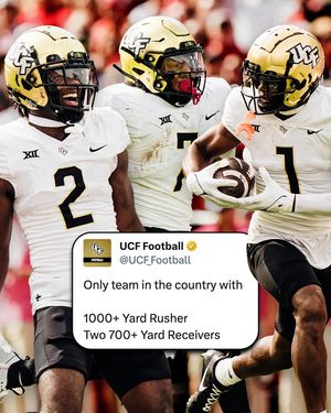 Image post by @ucf.football on Instagram