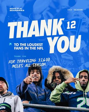 Image post by @seahawks on Instagram