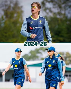 Image post by @cricketaustralia on Instagram