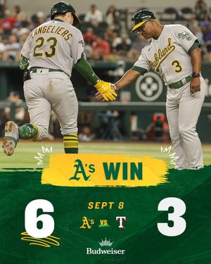 Image post by @athletics on Instagram