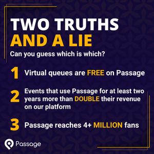 Image post by @GoPassage on Twitter