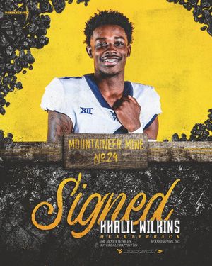 Image post by @wvufootball on Instagram