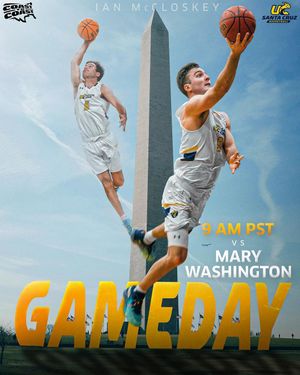 Image post by @ucsc_mbball on Instagram