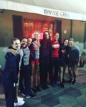 Image post by @dbu_tennis on Instagram
