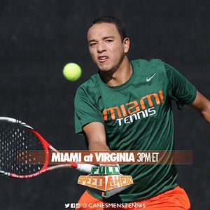 Image post by @canesmenstennis on Instagram