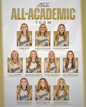 Image post by @gatechsoftball on Instagram