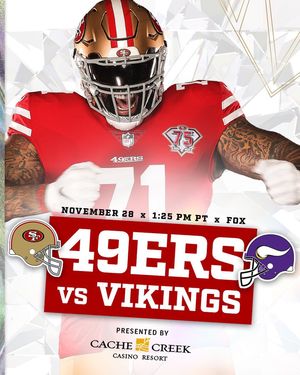 Image post by @49ers on Instagram