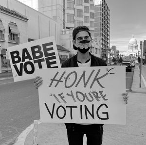 Image post by @babevote on Instagram