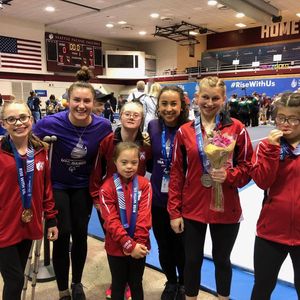 Image post by @uwgymnastics on Instagram