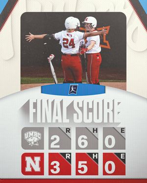 Image post by @HuskerSoftball on Twitter