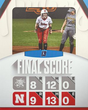 Image post by @HuskerSoftball on Twitter