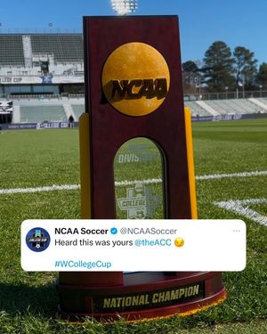 Image post by @ncaasoccer on Instagram