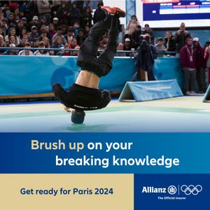 Image post by @Olympics on Twitter