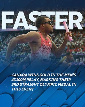 Image post by @cbcolympics on Instagram