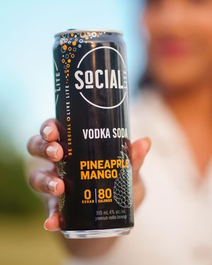 Image post by @sociallitevodka on Instagram