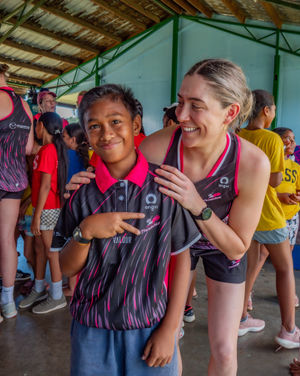 Image post by @netballaust on Instagram